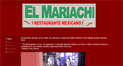 Desktop Screenshot of elmariachilouisville.com