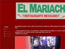 Tablet Screenshot of elmariachilouisville.com